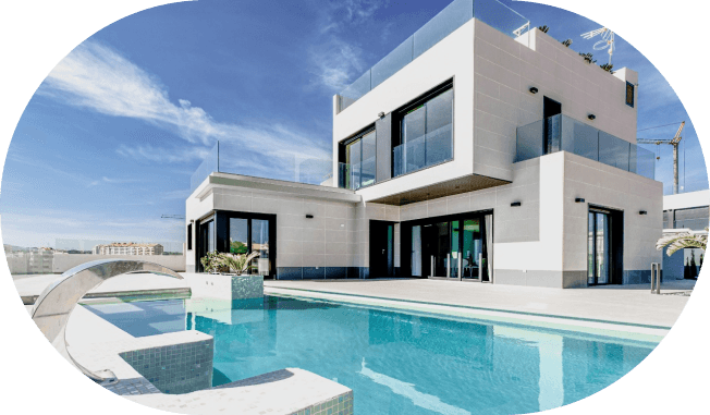 Beautiful apartment with a pool